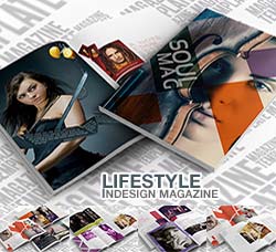 indesign模板－生活指南(通用型)：Lifestyle Indesign Magazine Template